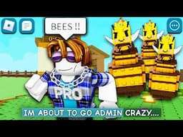ROBLOX Grow a Garden FUNNY MOMENTS (ADMIN)