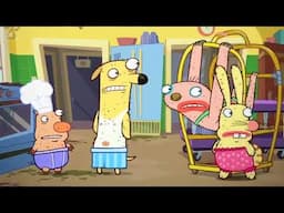 Piggy's Ninja Chef Surprise | Full Episodes | Almost Naked Animals