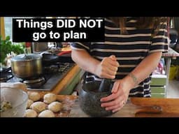Our Off-Grid Life: Catch up and Cook: When Everything Goes Wrong in the Kitchen