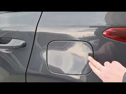 Kia Sportage 2015-2021: how to open fuel cap?