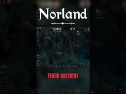 Defending Vs Marauders In ⚜️ Norland's Big Update | Medieval Colony Sim #norland  #rimworld  #shorts