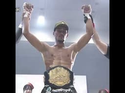 Abiral Ghimire (TigerMuayThai) wins Krush Super-Welterweight Title via TKO