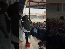 School Tour with Zaza Mokhethi