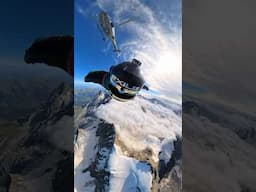 Peaceful flight over the Eiger