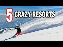 5 Crazy Ski Resort for Snowboarding & Backcountry