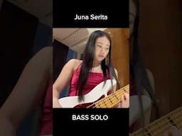 Bass soloing on Sunday Morning #improvisation