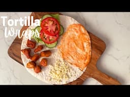 Tortilla Wraps For Toddlers | Easy Lunch Box Ideas | White Pot