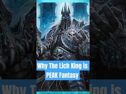 The Lich King from World of Warcraft is PEAK Fantasy #shorts #worldofwarcraft #gaming #fantasy