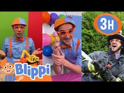 Blippi’s Greatest Hits! Dinosaurs, Firetrucks & Fun! | Blippi | Kids TV Shows