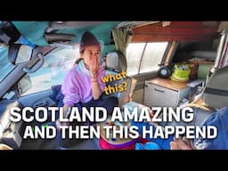 It's Hard Just Finding a Place to Sleep These Days, Winter Vanlife in Scotland
