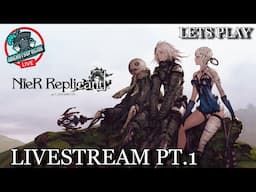 Lets Play Nier Replicant - Livestream Pt. 1 - Lets See How This Is