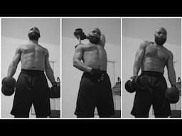5 Minute Dumbbell Burnout | Biceps x Triceps Workout 💪🏽