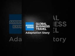 Amex GBT’s Adaptation Story #americanexpress #amex #shorts #corporatetravel