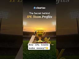 How IPL teams make money?