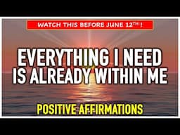 Life Is Happening For Me | Morning Affirmations ☀️
