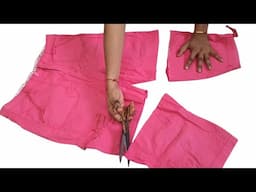 Best RE Use Idea From Waste Cloths 🤔 # Best Out Of Waste # DiY Idea From Waste Cloths # DiY Idea