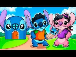 NOS CONVERTIMOS EN UNA FAMILIA DE STITCH EN ROBLOX | ME CONVERTI EN LILO Y STITCH | JONDRES GC