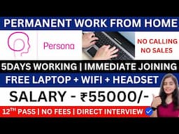 WORK FROM HOME JOBS 2025 | ONLINE JOBS AT HOME | VIRTUAL ASSISTANT JOBS | PERSONA JOBS | ONLINE JOBS