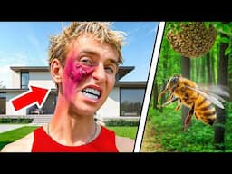 I Got STUNG By A Giant Hornet!! *swollen*