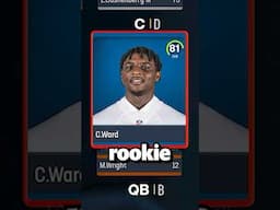 I put Cam Ward in Madden 25