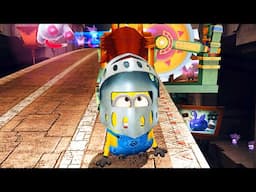 Knight minion scored 75000 points in Top Bananas room - El Macho's lair