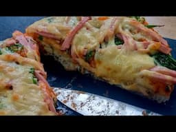 Пицца из узбекской лепешки