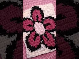 🌸 #tapestrycrochet #crochet #crocheting #diy
