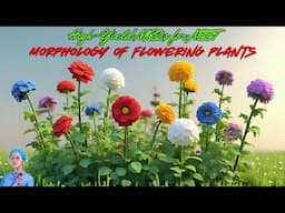 High-Yield MCQs for NEET 2026 | Morphology of Flowering Plants | by Shiksha House