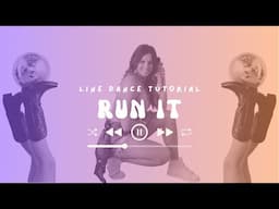 Learn "Run It" in 3 Minutes [Jelly Roll] Line Dance Tutorial