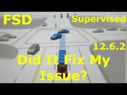 Tesla FSD 12.6.2 Meets A Stopped School Bus