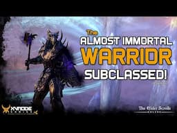 ESO - Almost Immortal Warrior Dragonknight Tank Build with SUBCLASSING!
