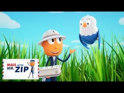 Find a way Home | Mail With Mr. Zip Songs | Moonbug Kids Learning Song Loops