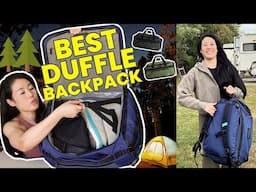 One Bag Traveling - Get a Duffle Backpack! (Bagsmart Review of PAZ 43L)