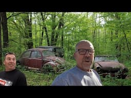 We Found Gold in Tennessee These Cars and Engines Have Been Sitting in the Woods for Over 30 Years!