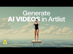 Generate high-quality AI videos right in Artlist | AI Image & Video