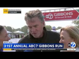 ABC7 Gibbons 5K Run and 3K Walk -  5 31 25 - Kevin Radelet and Randi Schlossberg Schullo 9am
