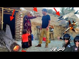 second day of war🚀🚀, Ali's presence to take Mahbubeh to the village