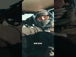 Hannah Barron riding in a trophy truck with Cowboy Cerrone!