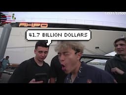xQc & FaZe Shocked by Owner of Huge Boat Behind them is CEO of Company Worth $41.7 Billion Dollars