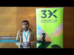Mashrur H. Shurid, IRENA Youth Ambassador, supports tripling renewable power capacity by 2030