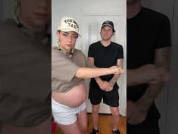 She got a bun in the oven#pregnant #pregnantlife #pregnanttiktok #pregnantbelly #34weekspregnan