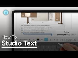 How to Add and Edit Text on Your Design Boards in Morpholio Board: Interior Design iPad Tutorial