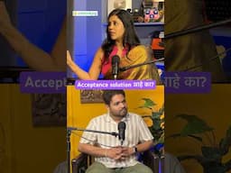 Acceptance solution आहे का? #amuktamuk #acceptance #procrastination #marathipodcast