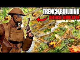 Insane WW1 BATTLE SIMULATOR has Terrifying INVASION Defenses...