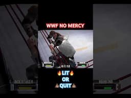 WWF No Mercy: The GOAT of Wrestling Games? 🤼🔥#wwe #wwegames #games #gaming