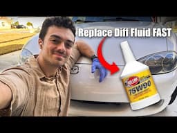 Replace Mazda Miata Differential Fluid FAST
