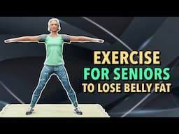 4 exercises for seniors to lose belly fat at home