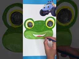 Paint Gecko Like a Pro! 🚗🎨 #PaintJob #GeckoTime #LearningFun