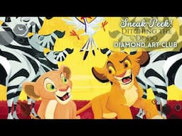 SNEAK PEEK! 🌅🦁"Ditching the Dodo" by Disney at Diamond Art Club 🦁🌅