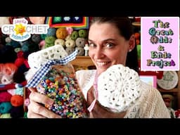 Mason Jar Crochet Cover - The Great Odds & Ends Craft Project